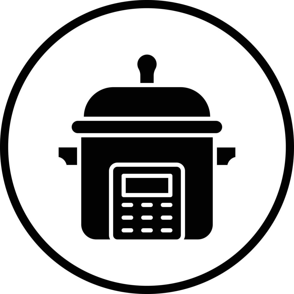 Cooker Vector Icon Design