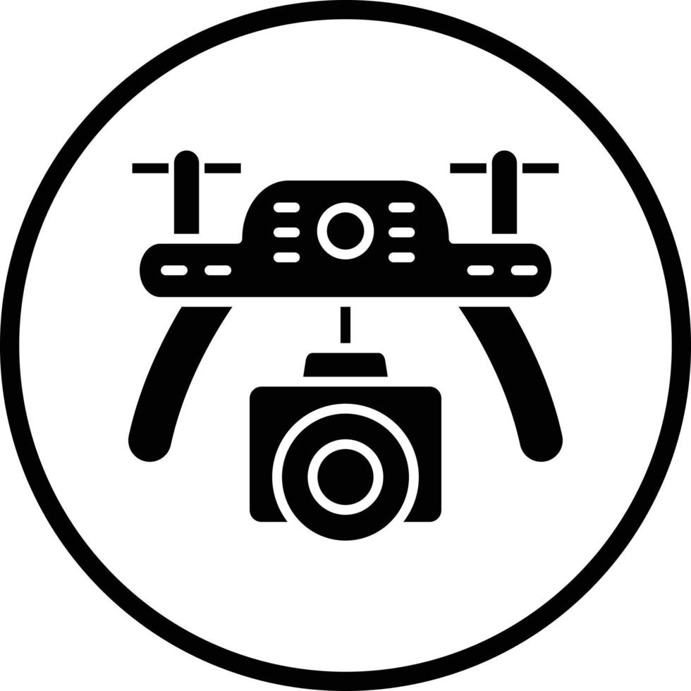 Drone Vector Icon Design