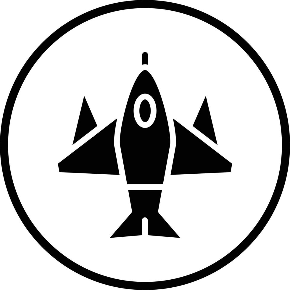 Jet Vector Icon Design