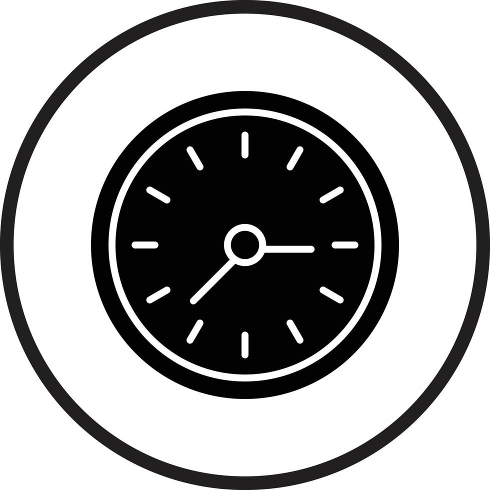 diseño de icono de vector de reloj