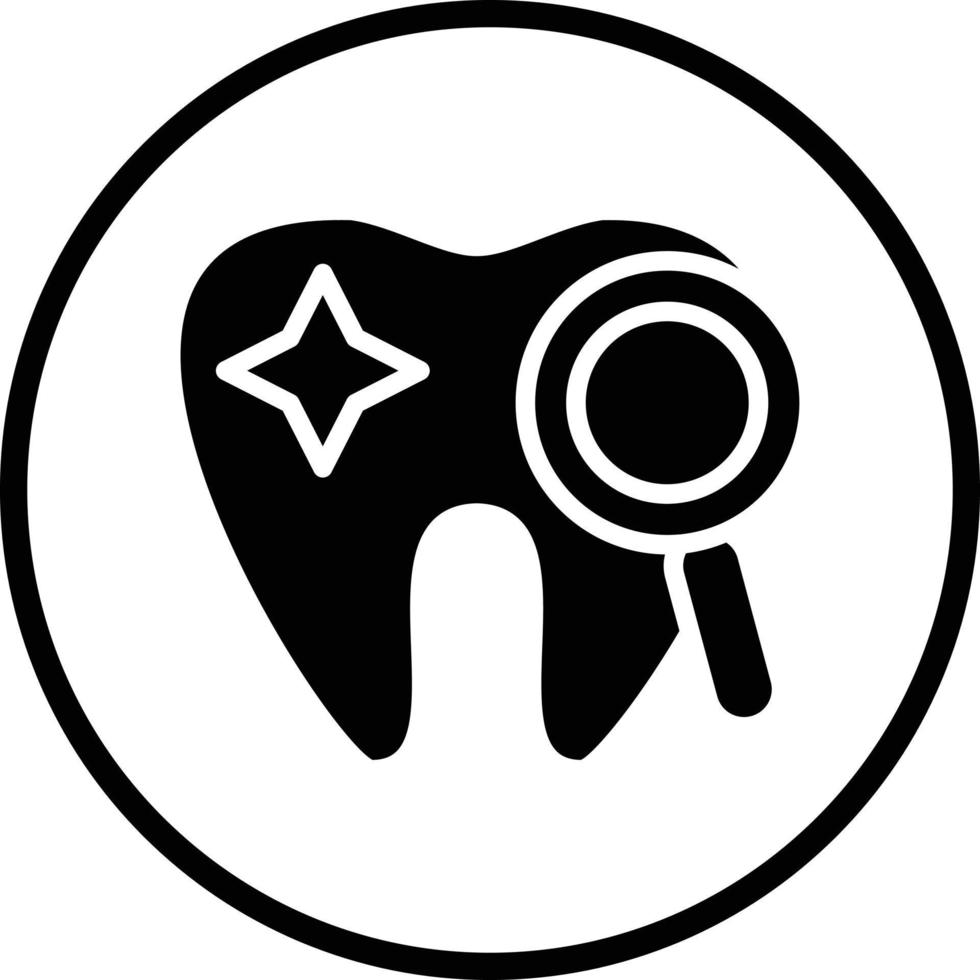 Dental Checkup Vector Icon Design