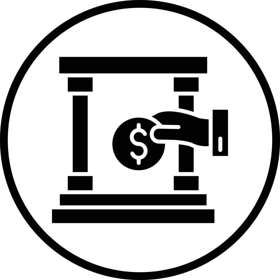 Deposit Vector Icon Design