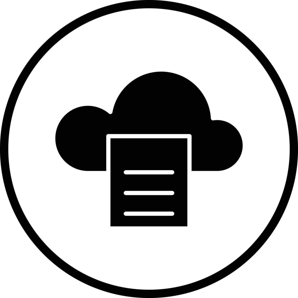 Data Storage Vector Icon Design