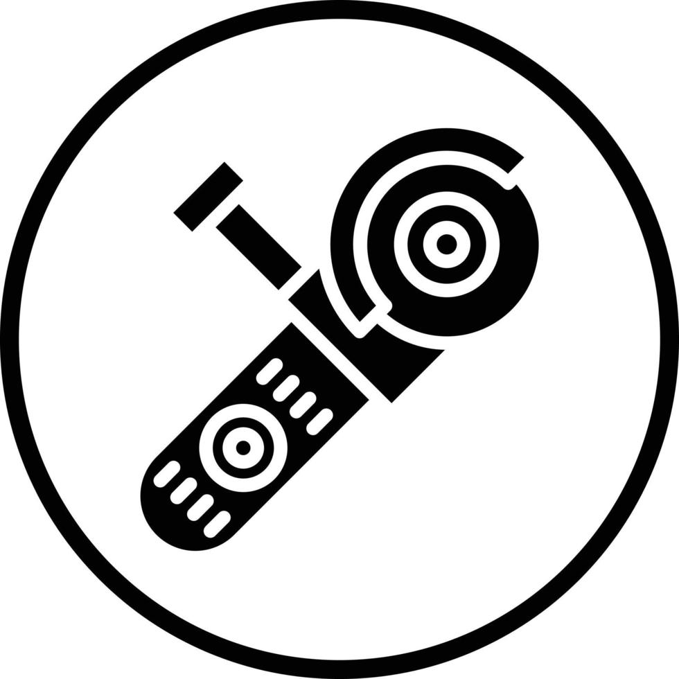 Grinder Tool Vector Icon Design
