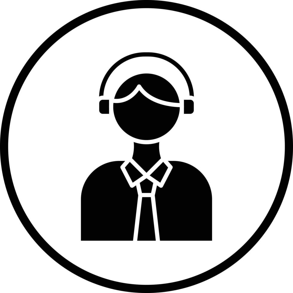 Agent Vector Icon Design