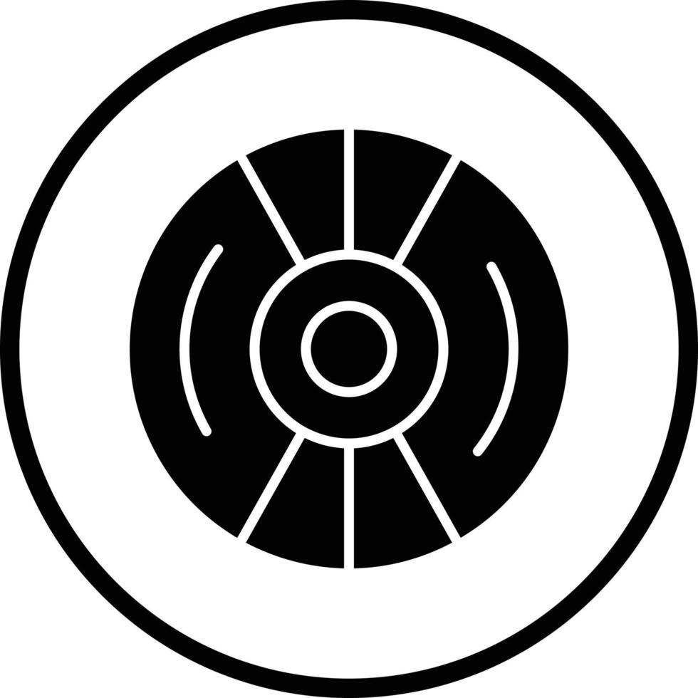 Compact Disk Vector Icon Design