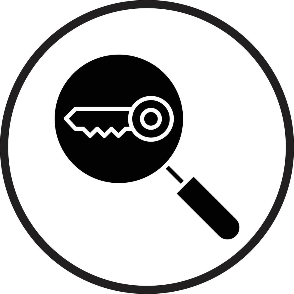 Keyword Vector Icon Design