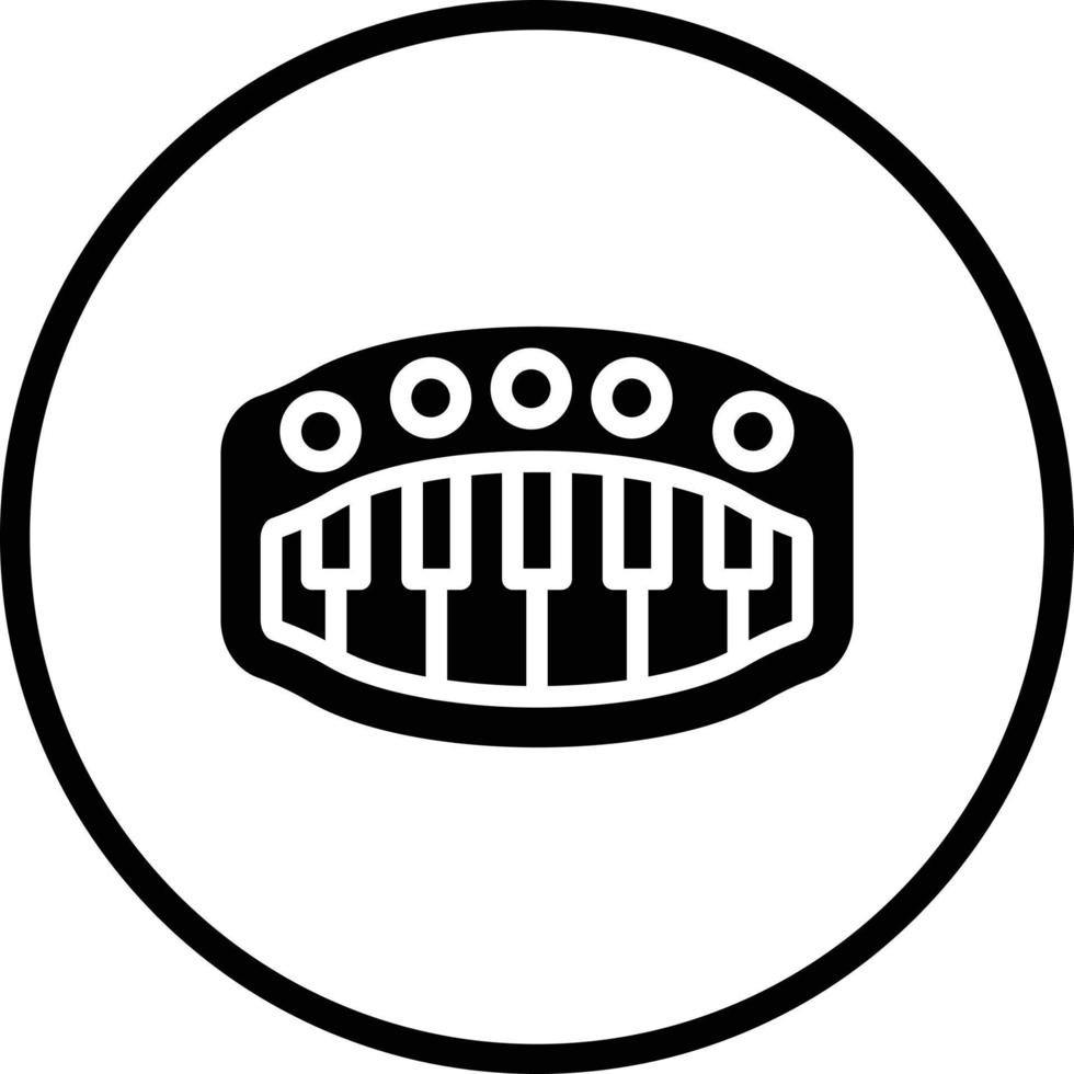 Piano Vector Icon Design