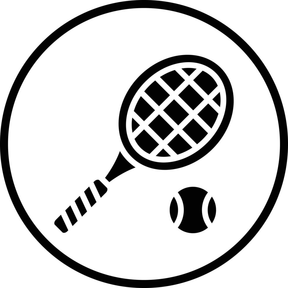 Tennis Vector Icon Design