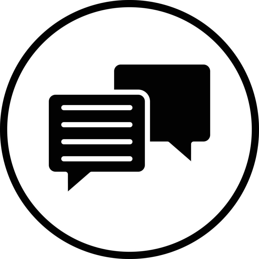 Chat Vector Icon Design