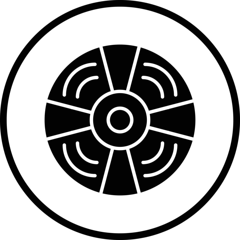 Compact Disk Vector Icon Design