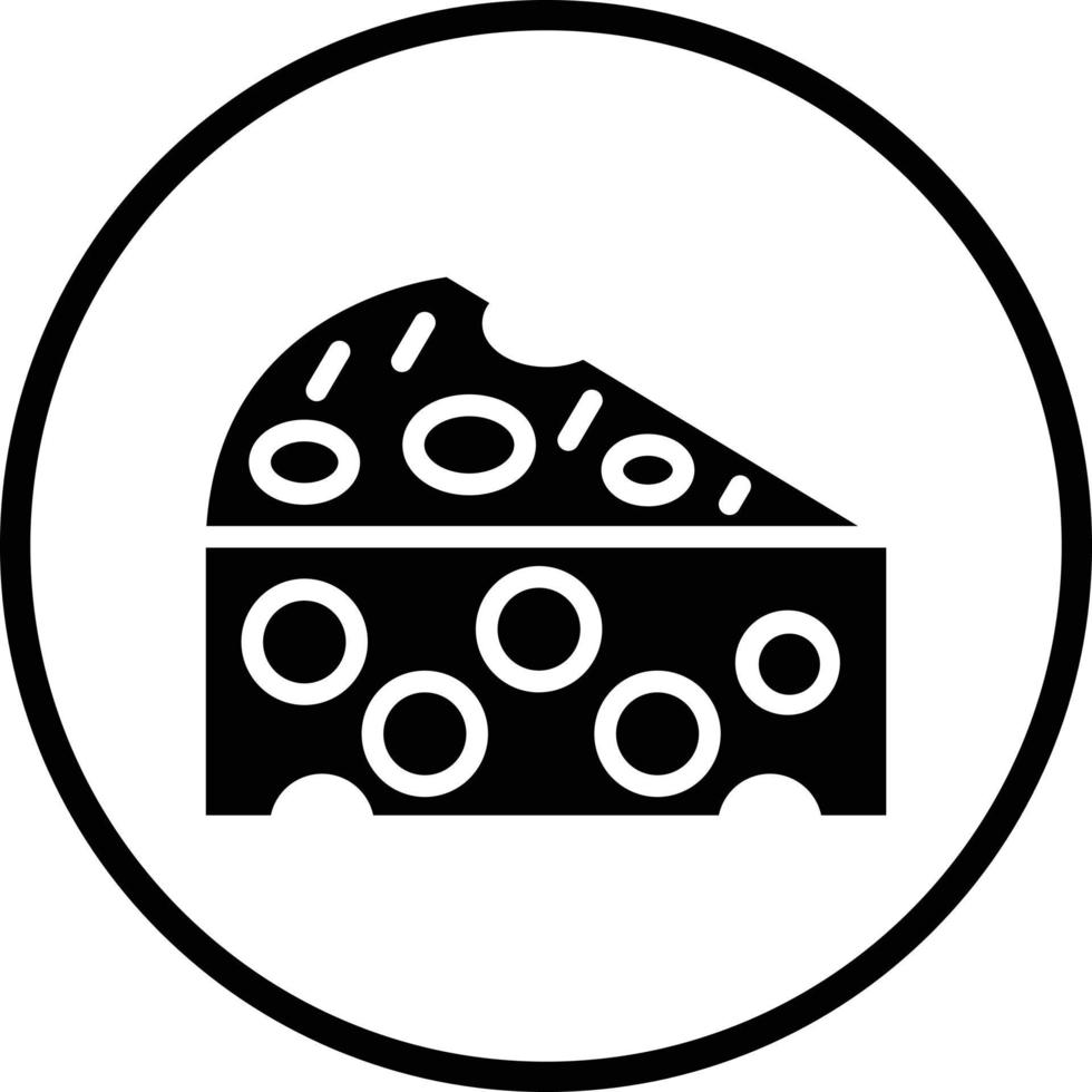 Cheese Vector Icon Design