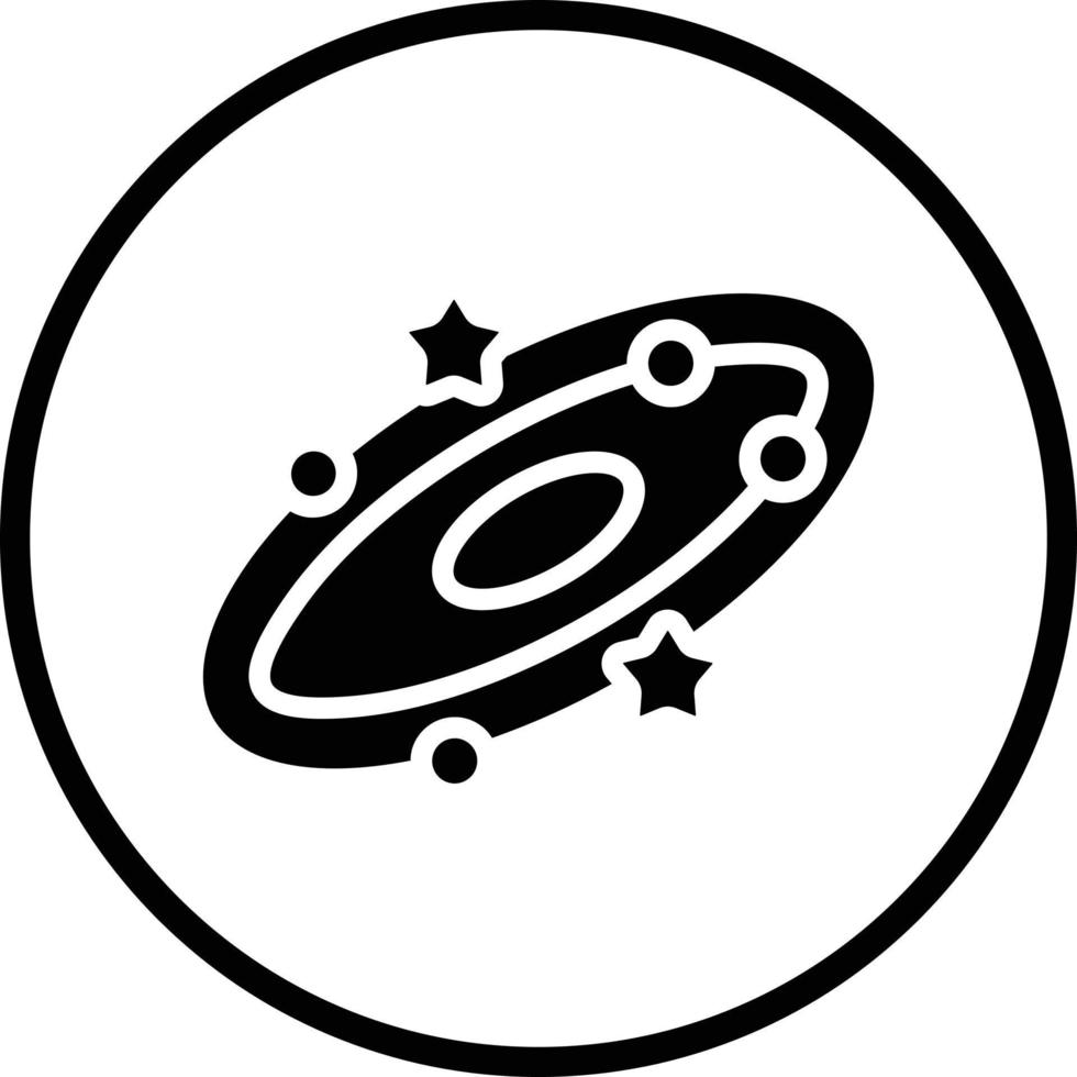 Galaxy Vector Icon Design