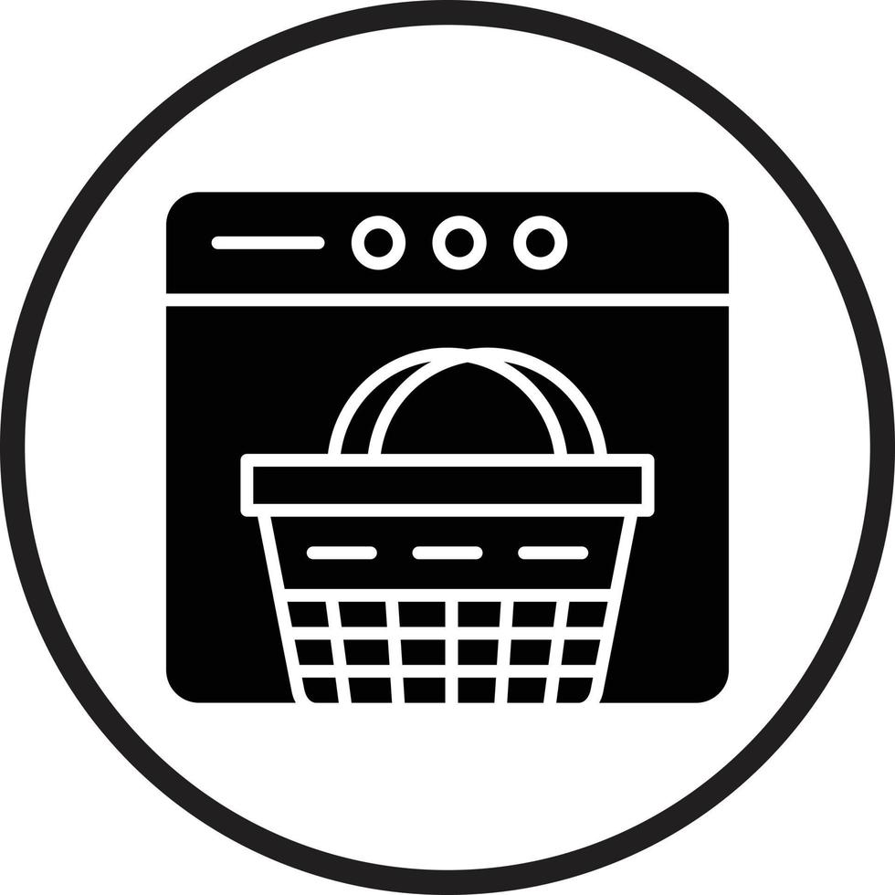 Ecommerce Webpage Vector Icon Design