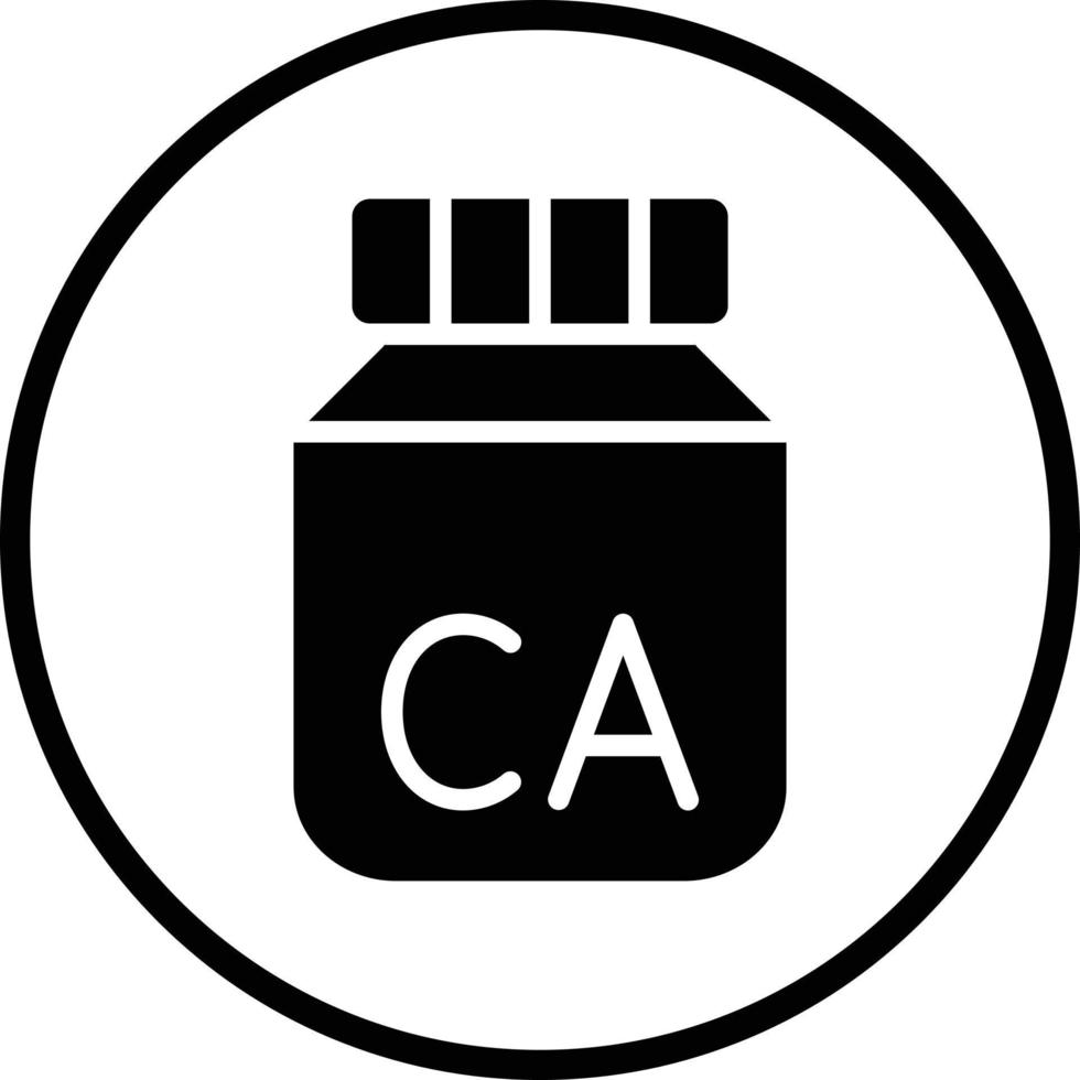 Calcium Vector Icon Design