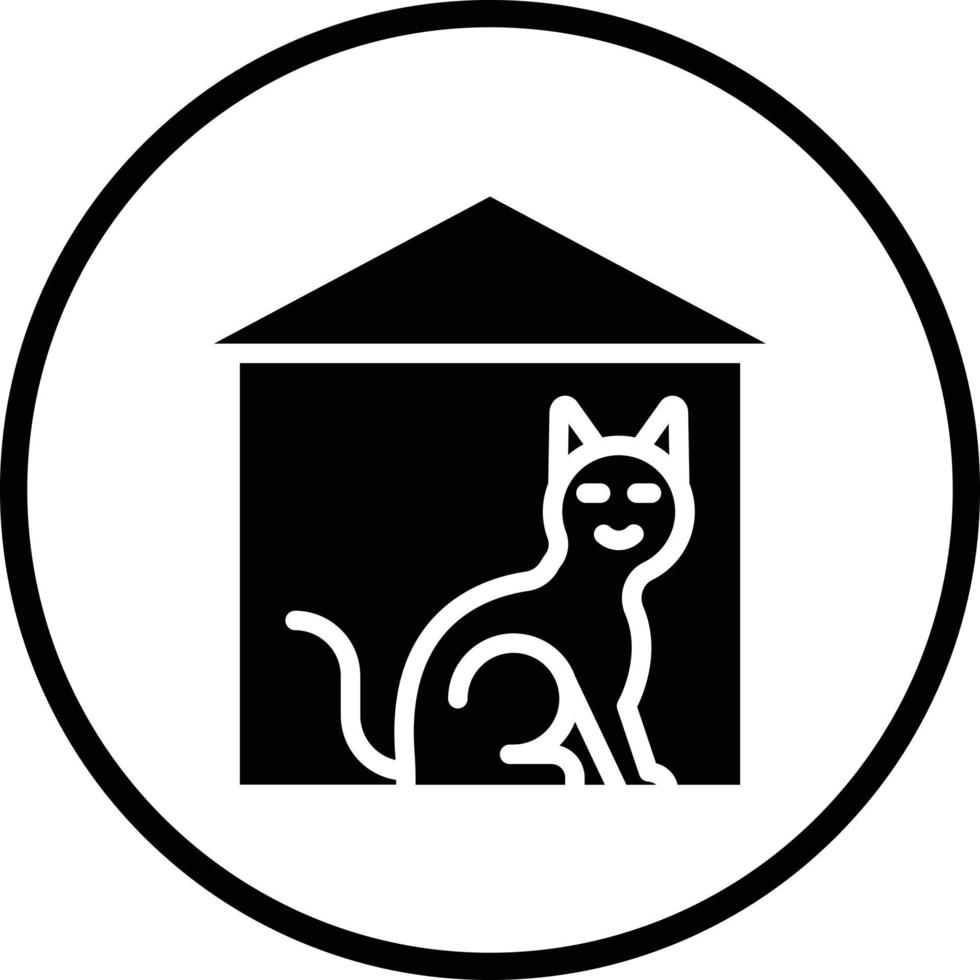 Pet House Vector Icon Design