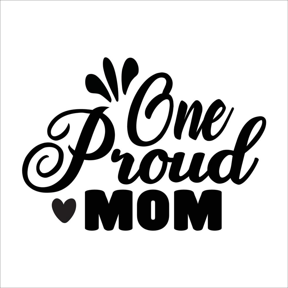 mom quote typography design for t-shirt, cards, frame artwork, bags, mugs, stickers, tumblers, phone cases, print etc. vector