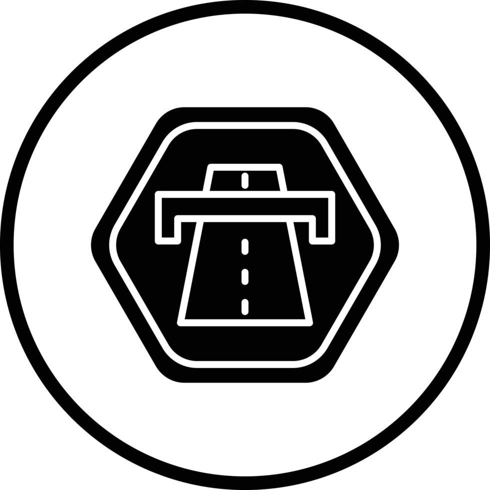 Motorway Vector Icon Design