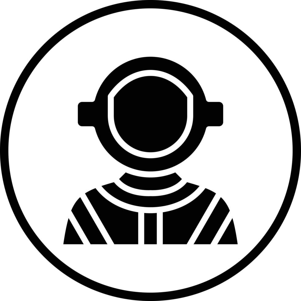 Astronaut Vector Icon Design