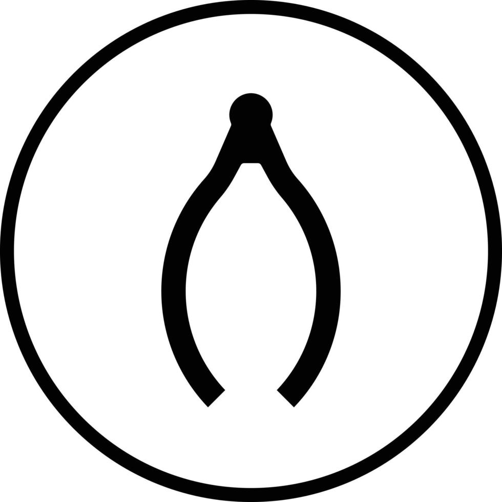Wishbone Vector Icon Design