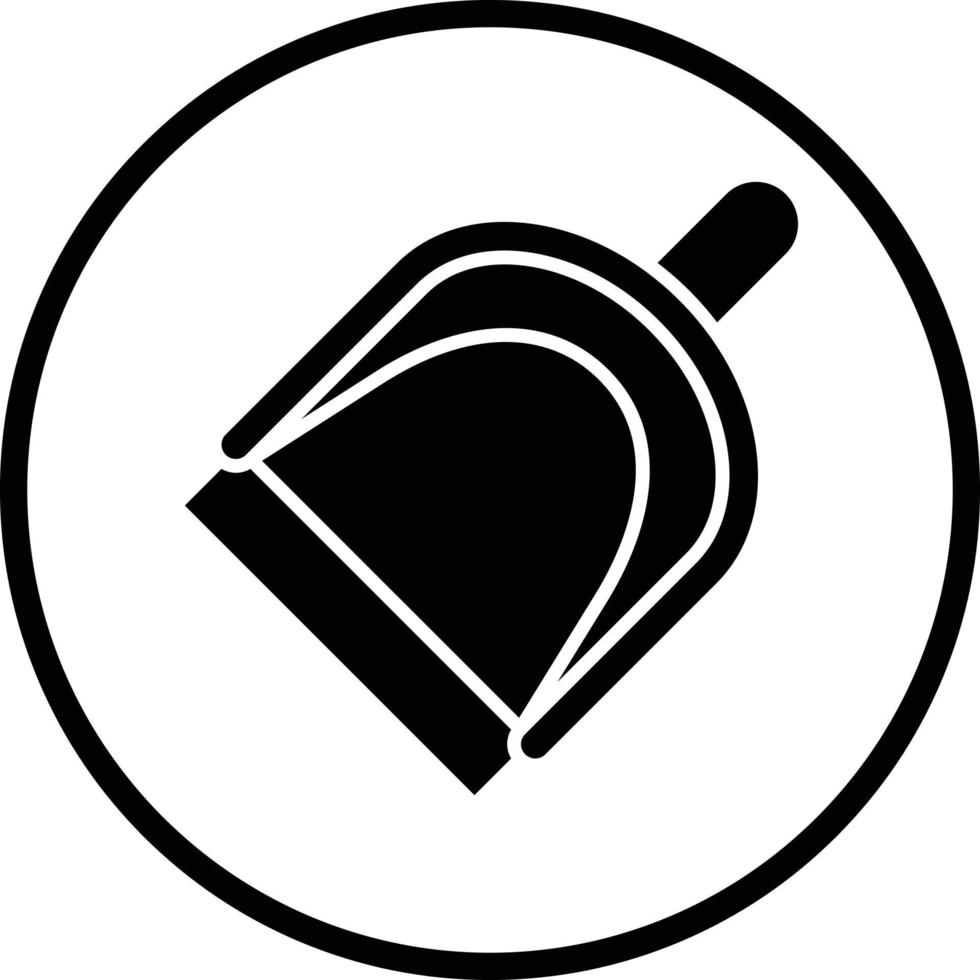 Dustpan Vector Icon Design