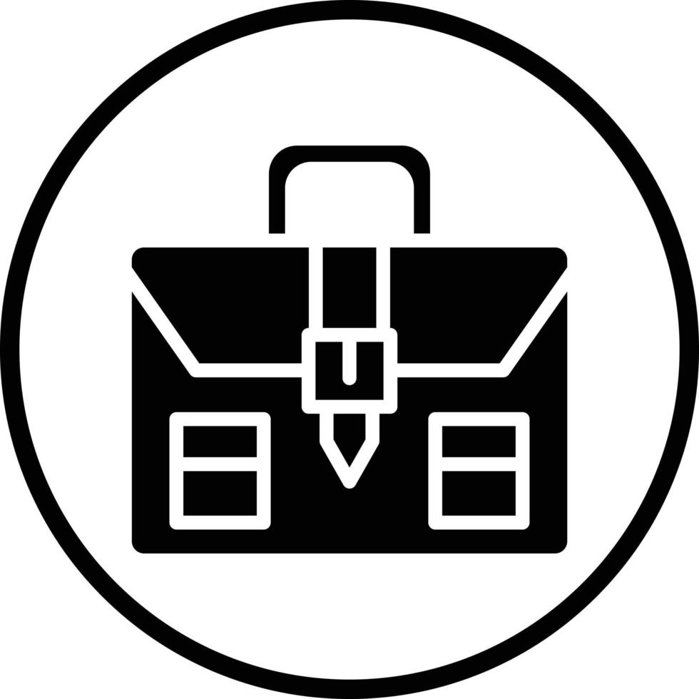 Briefcase Vector Icon Design