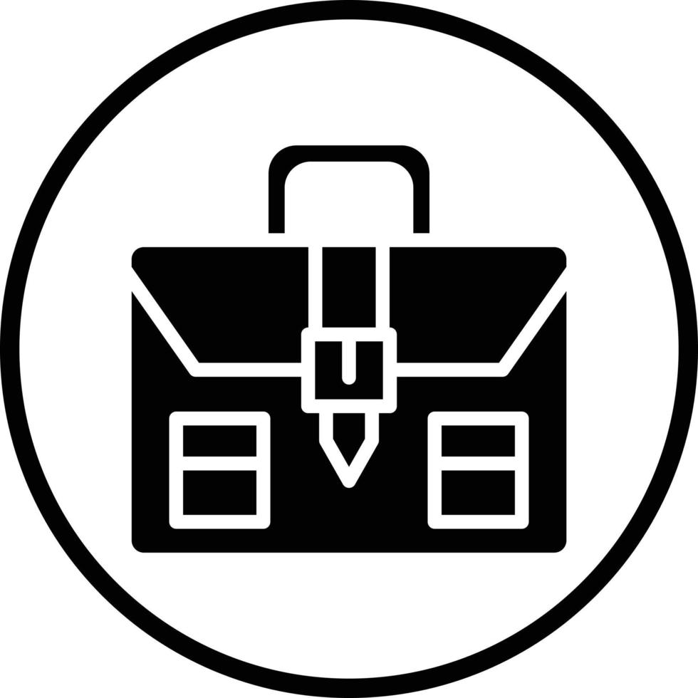 Briefcase Vector Icon Design