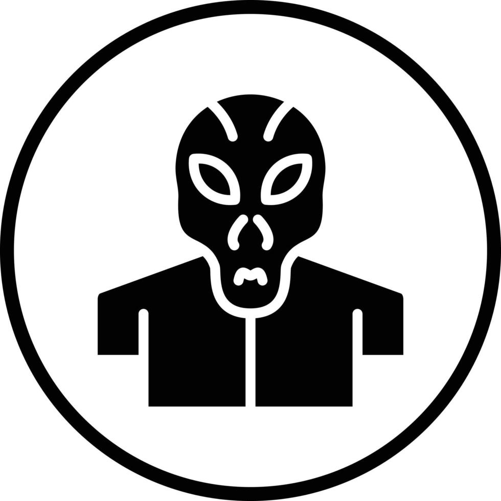 Alien Vector Icon Design