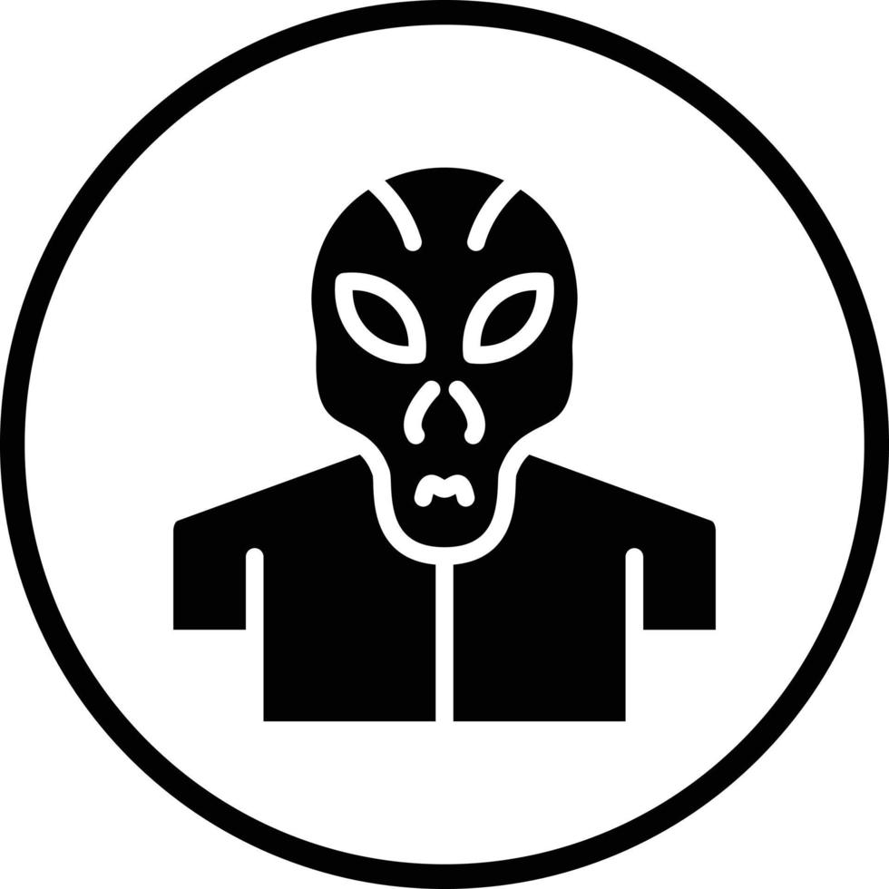 Alien Vector Icon Design