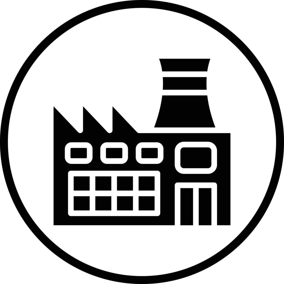 Power Plant Vector Icon Design