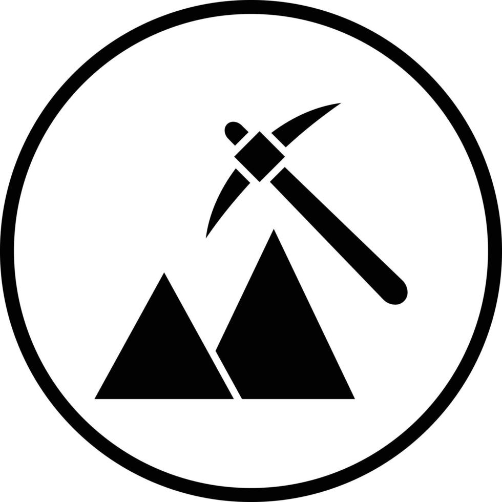 Mining Vector Icon Design