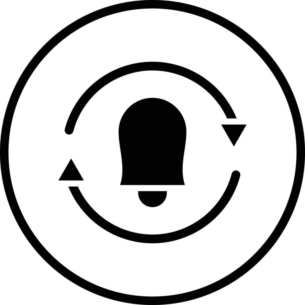 Alarm Repeat Vector Icon Design