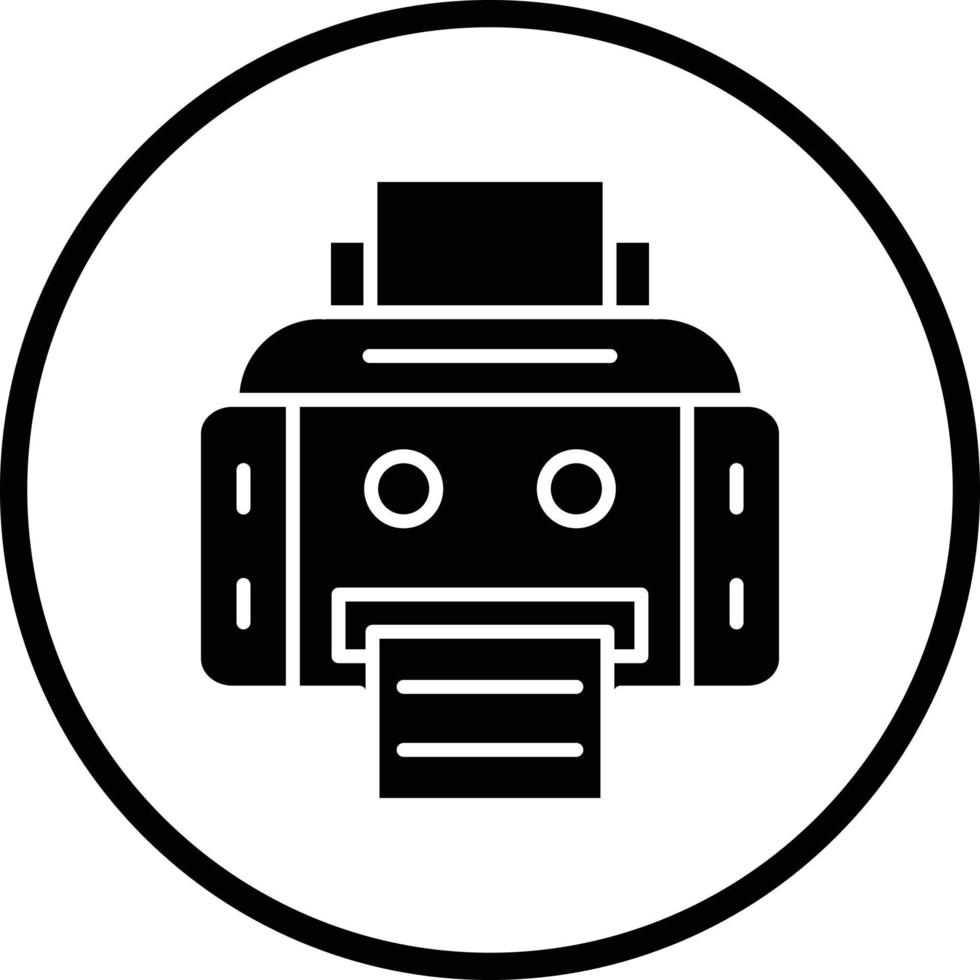 Printer Vector Icon Design