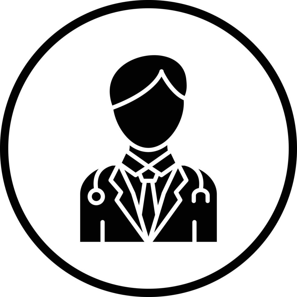 Doctor Vector Icon Design