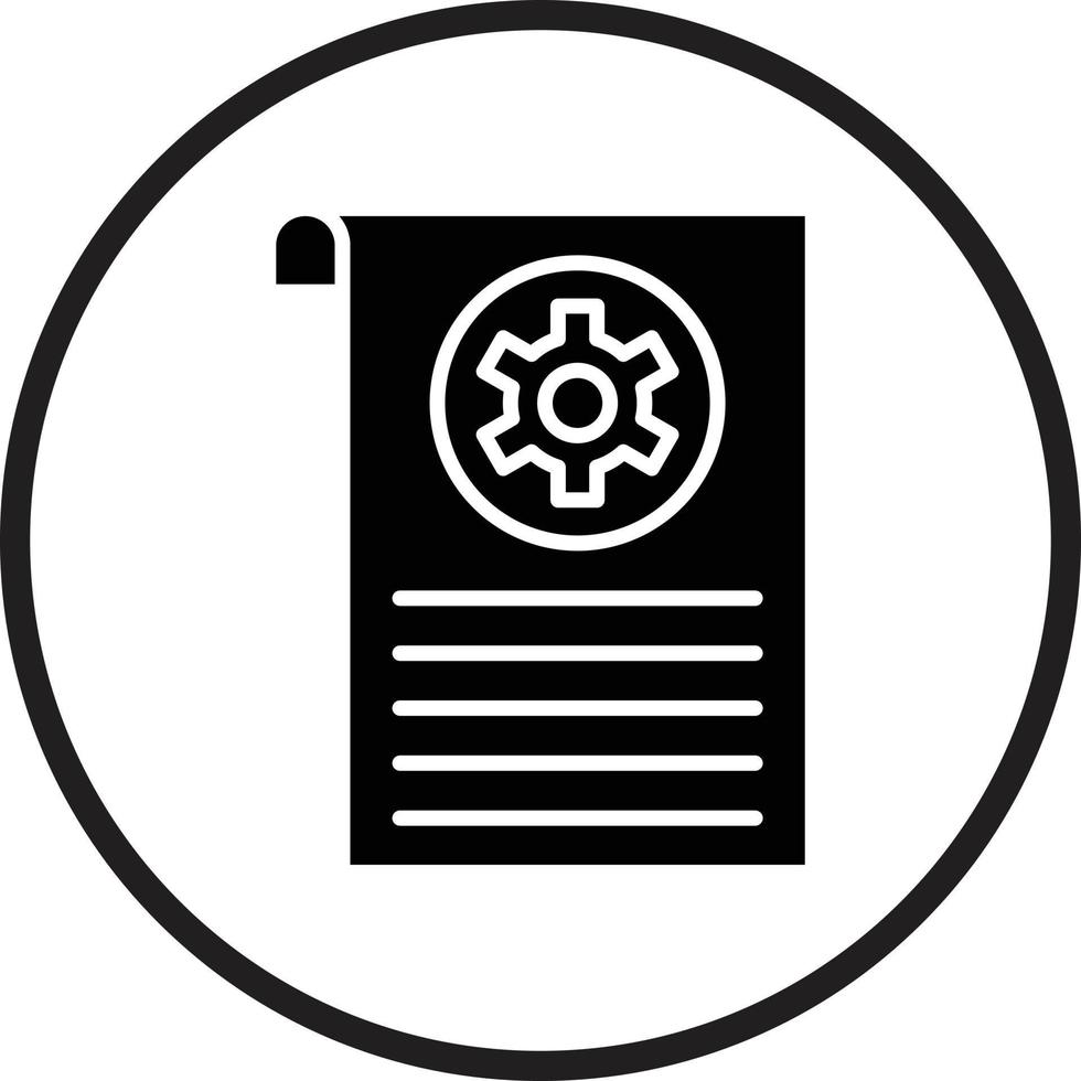Content Management Vector Icon Design