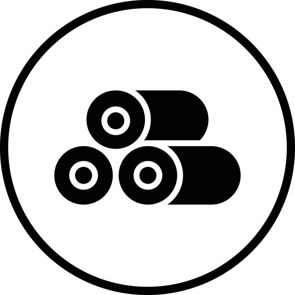 Wood Vector Icon Design