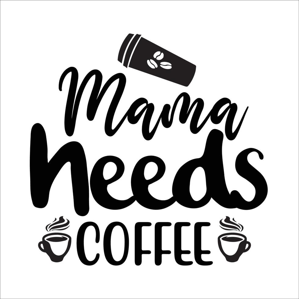 mom typography design for t-shirt, cards, frame artwork, bags, mugs, stickers, tumblers, phone cases, print etc. vector