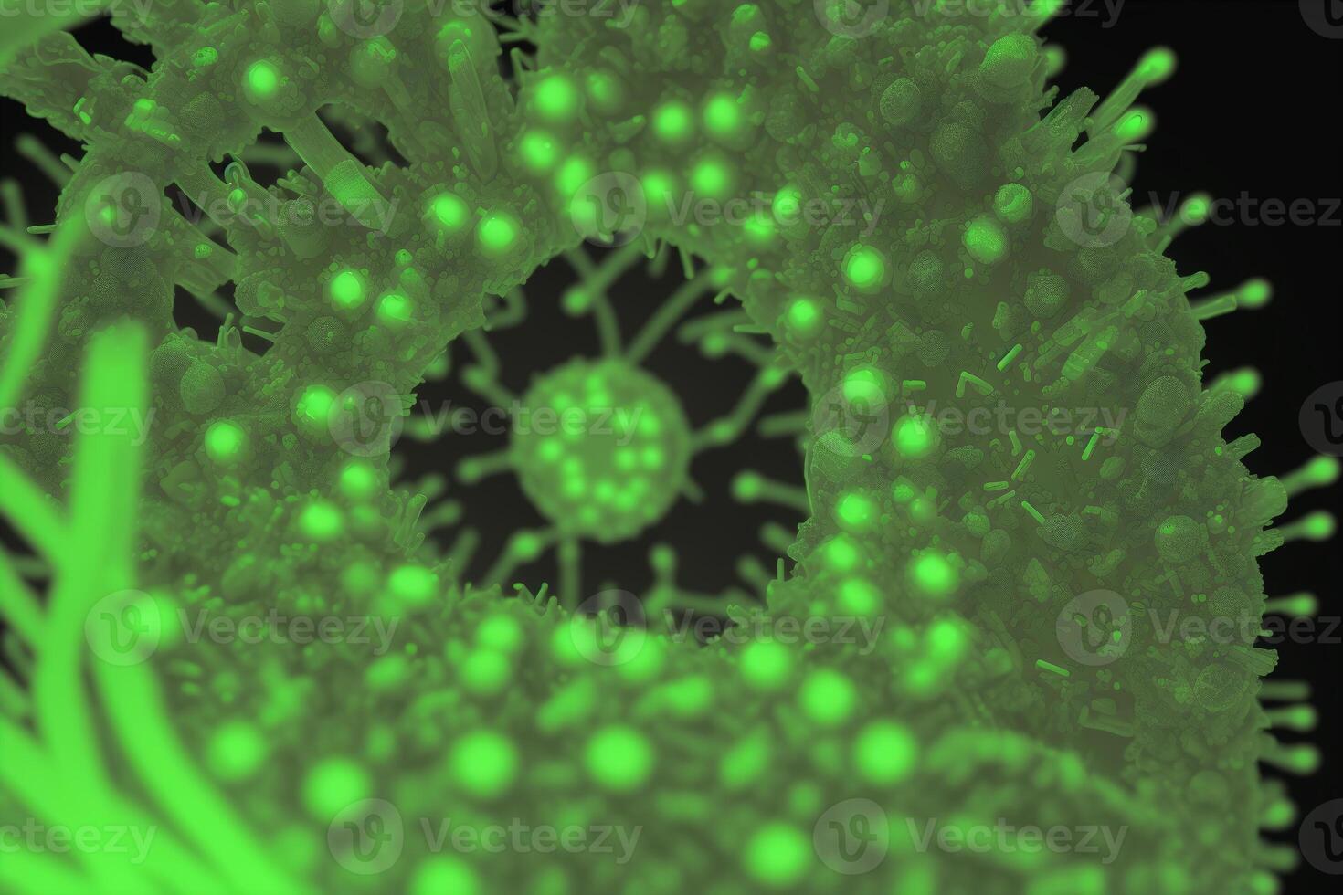 Coronavirus 2019-nCoV. Abstract background. Design element for graphics artworks.Abstract fractal. Flu virus. photo