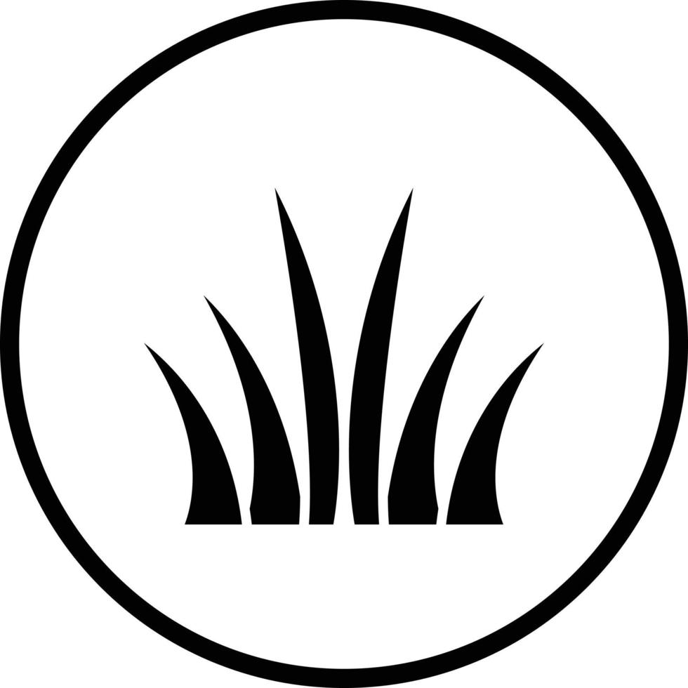 Grass Vector Icon Design