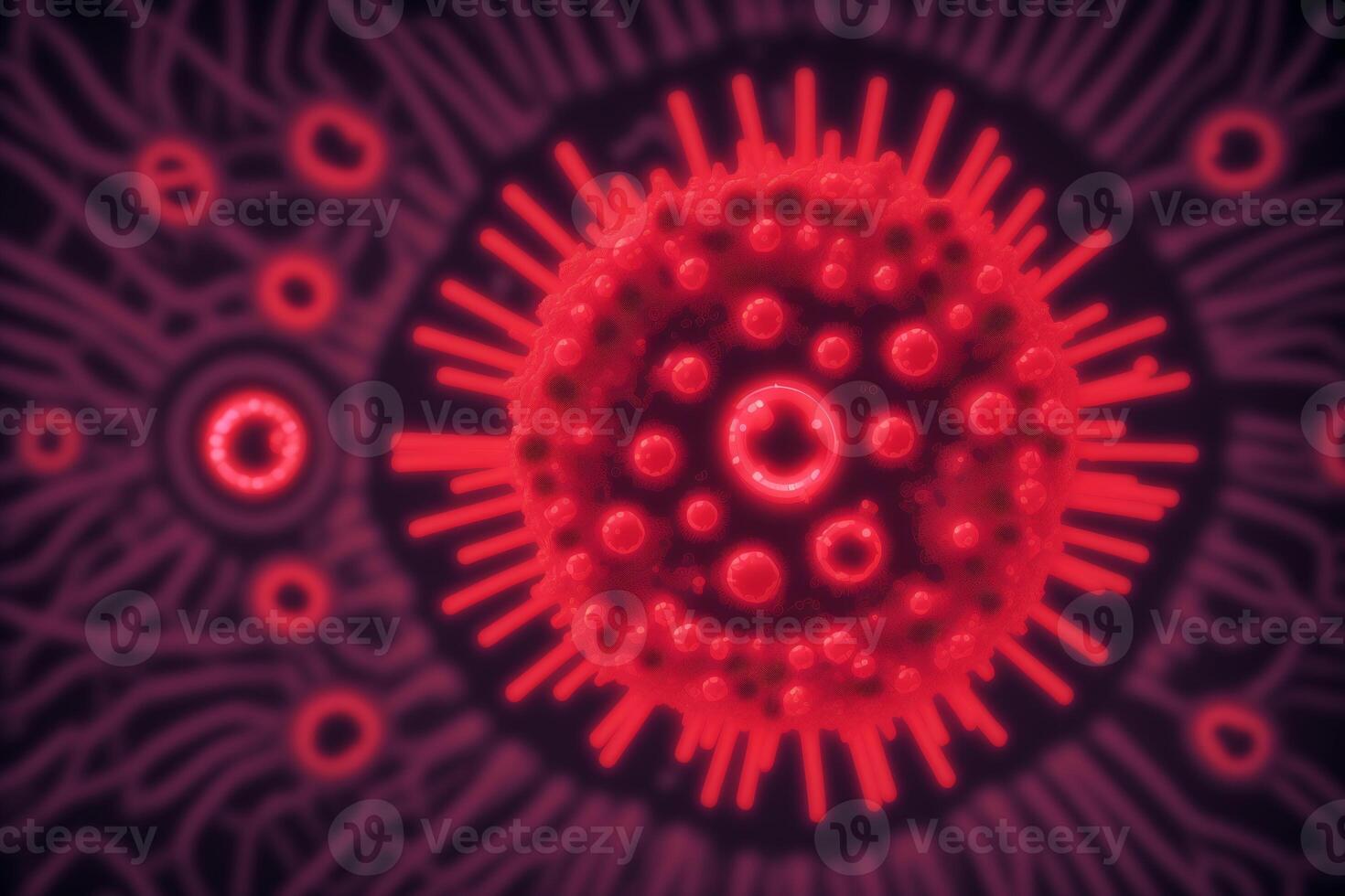 Coronavirus 2019-nCoV. Abstract background. Design element for graphics artworks.Abstract fractal. Flu virus. photo