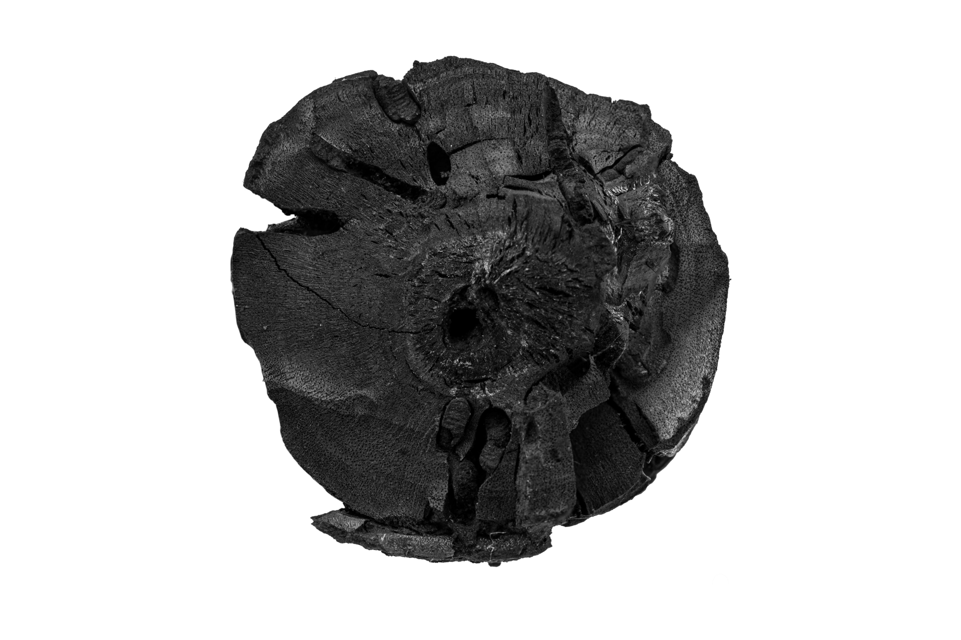 Black charcoal isolated on transparent background.png 22803822 PNG