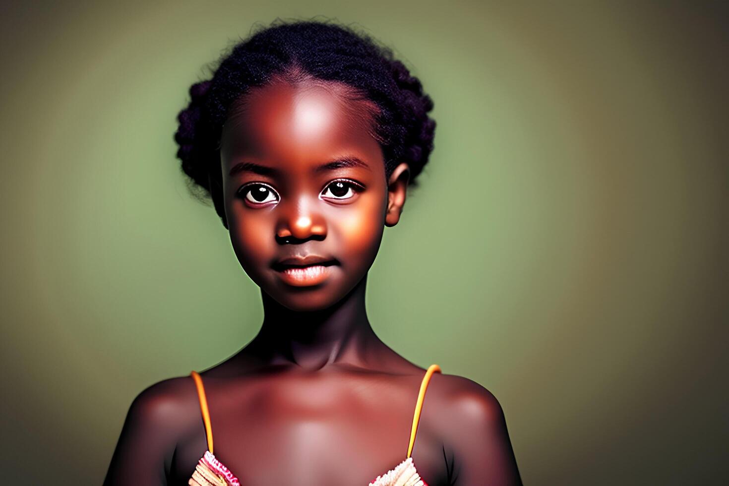 African girl beauty background blur photo