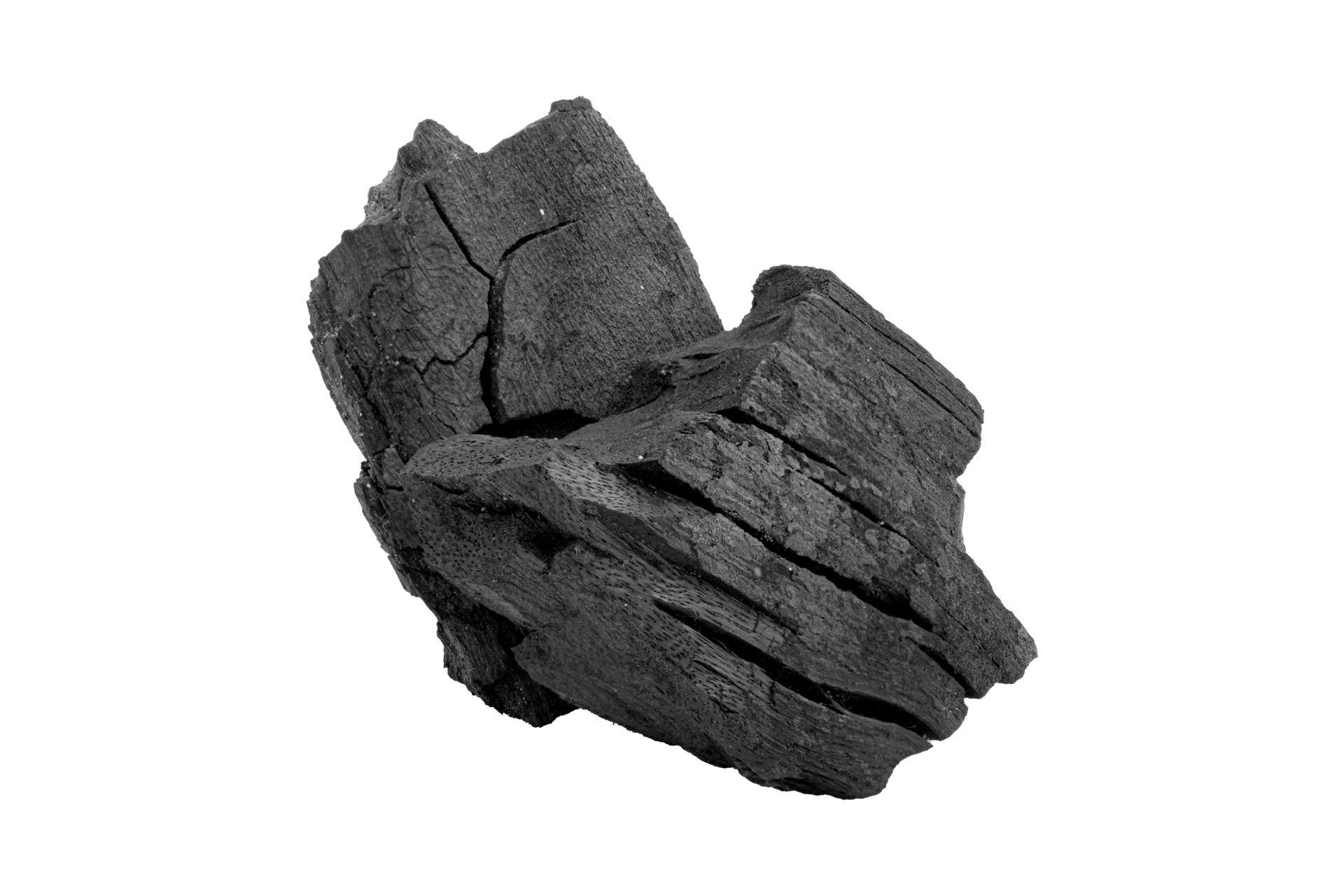 Black charcoal isolated on transparent background.png 22804604 PNG
