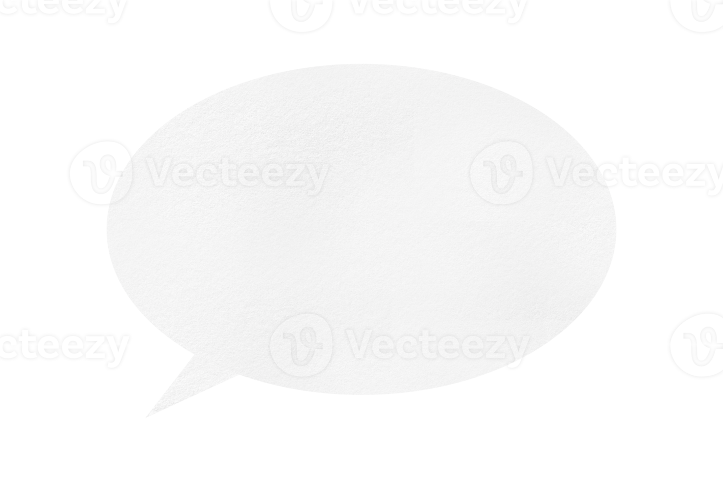 round white paper with speech bubbles isolated on transparent background communication bubble design png
