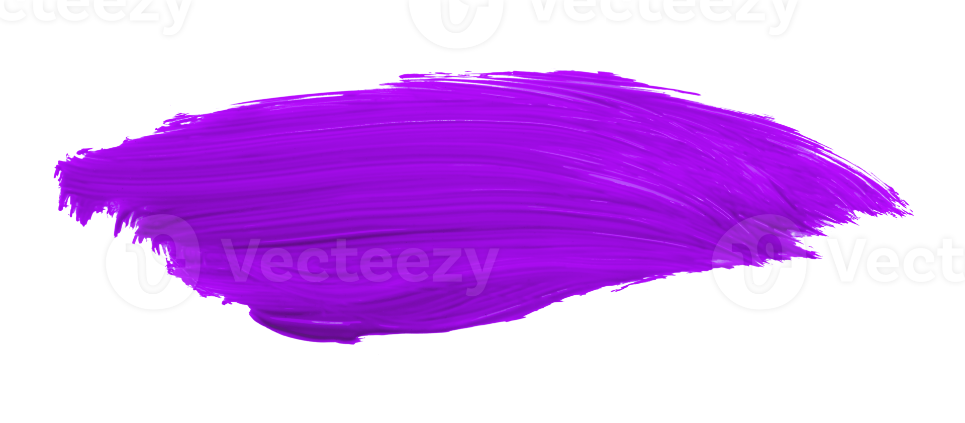 violet brosse isolé sur transparent Contexte violet aquarelle, png. png