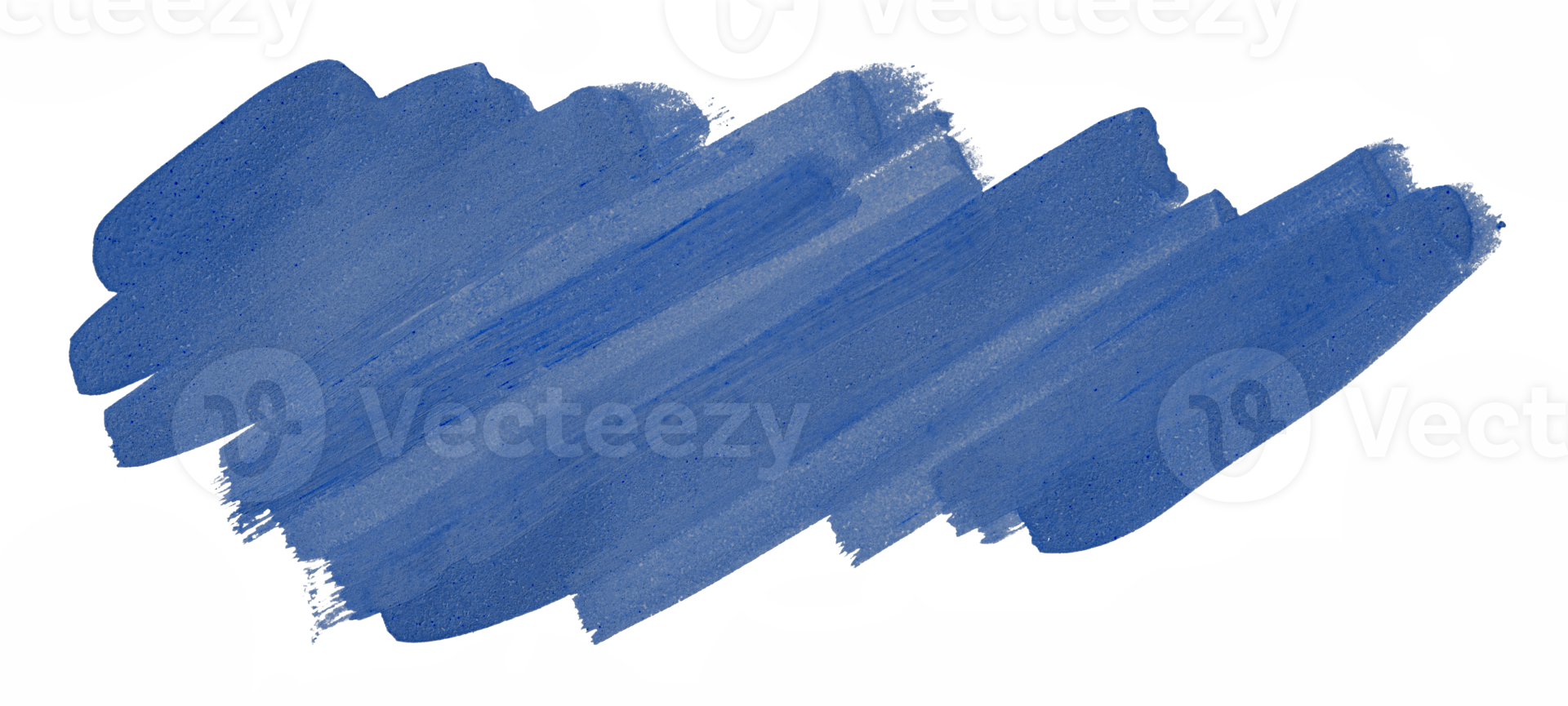 shiny blue brush isolated on transparent background blue watercolor png