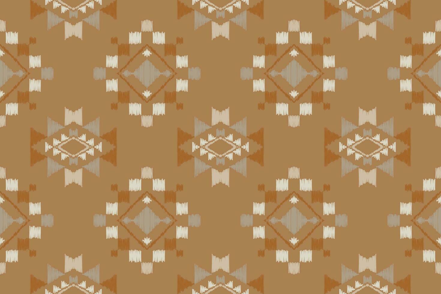 Ikat Pattern, Motif Ikat Aztec Folk Embroidery, and Mexican Style. Aztec Geometric Art Ornament Print. Digital File Design for Print Texture,fabric,saree,sari,carpet,rug,batik vector