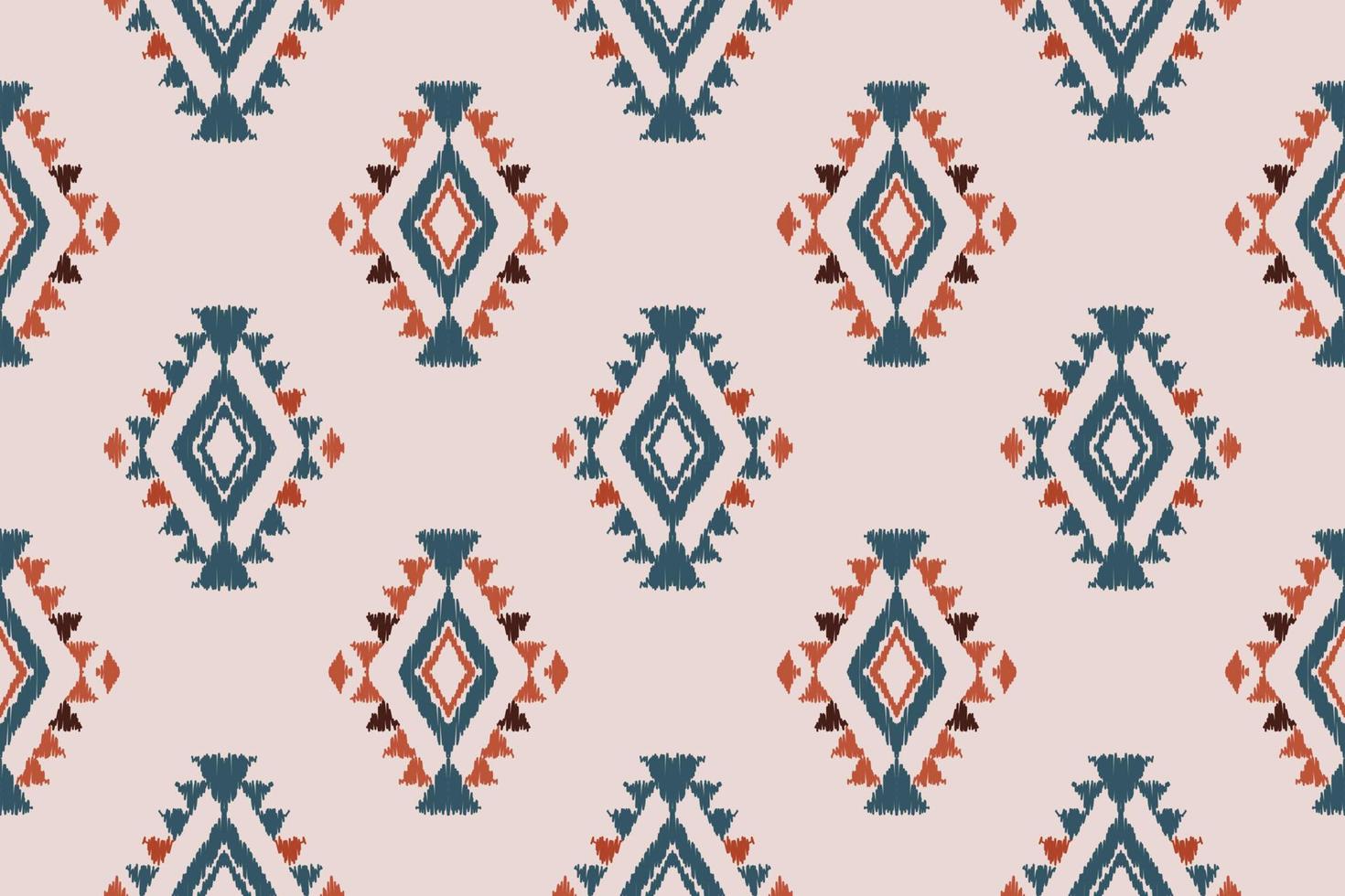 Ikat Design, Motif Ikat Aztec Folk Embroidery, and Mexican Style. Aztec Geometric Art Ornament Print. Digital File Design for Print Texture,fabric,saree,sari,carpet,rug,batik vector