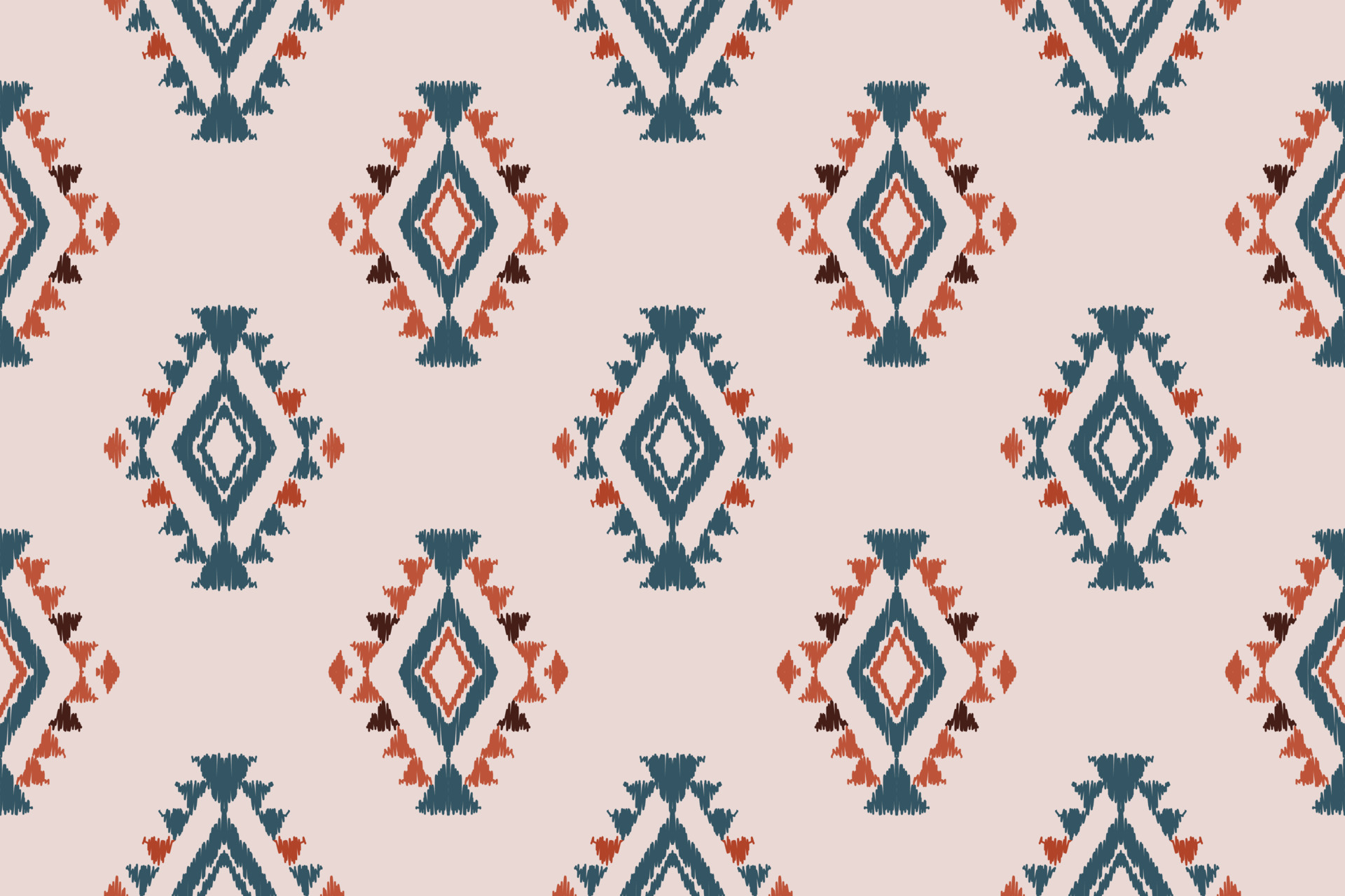 Ikat Design, Motif Ikat Aztec Folk Embroidery, and Mexican Style. Aztec