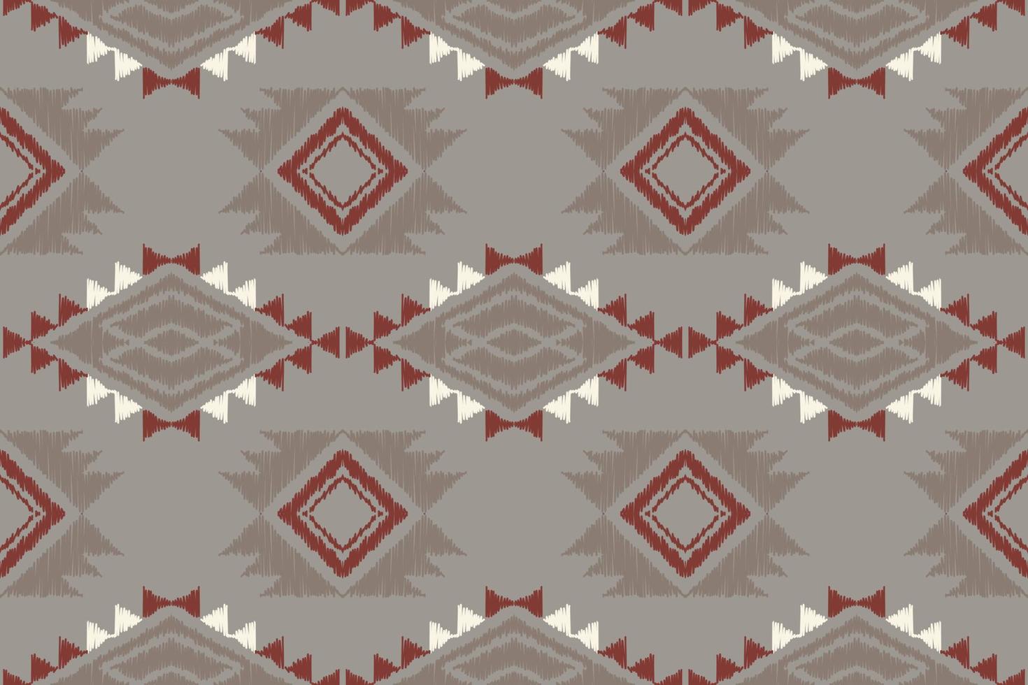 Ikat Pattern, Motif Ikat Aztec Seamless Pattern in Tribal, Folk Embroidery, and Mexican Style. Digital File Design for Print Texture,fabric,saree,sari,carpet,rug,batik vector